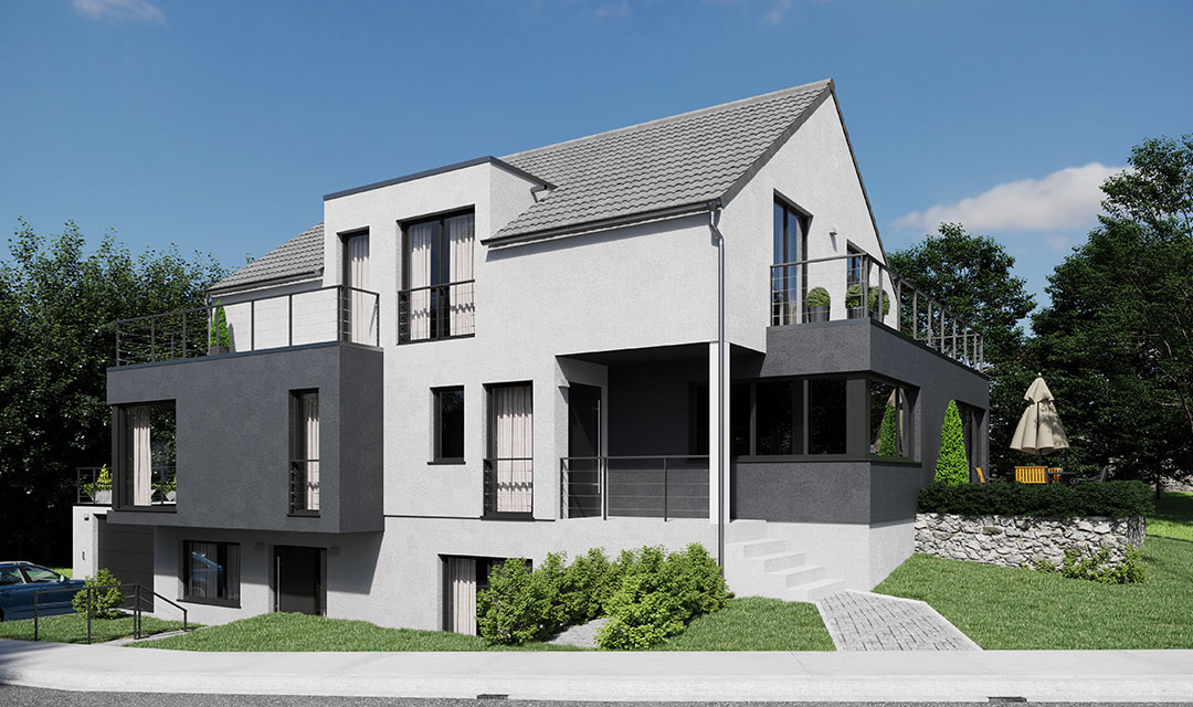 Zweifamilienhaus mit durchdachtem Grundriss