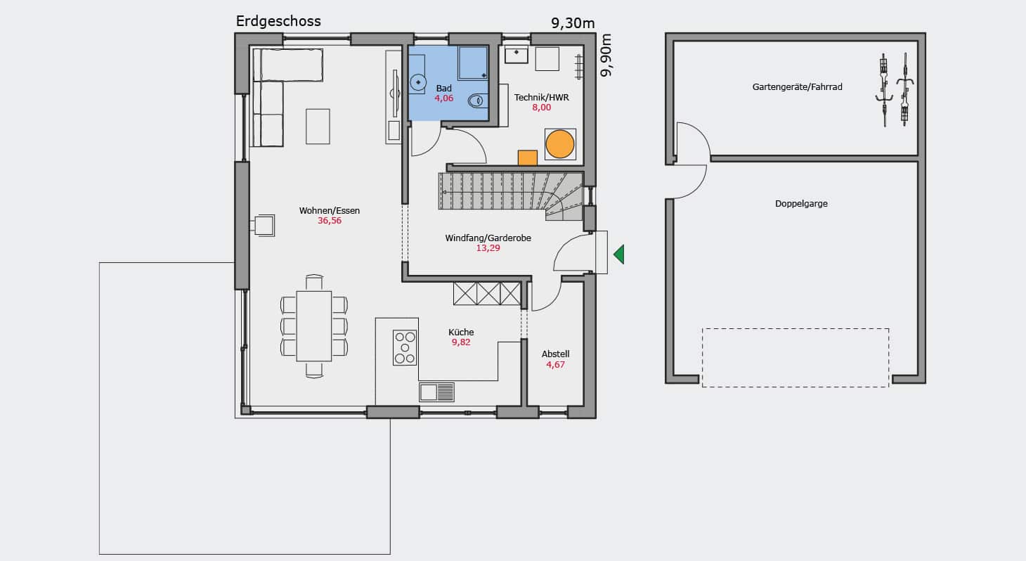 Moderne-Stadtvilla-mit-Walmdach-grundriss-erdgeschoss