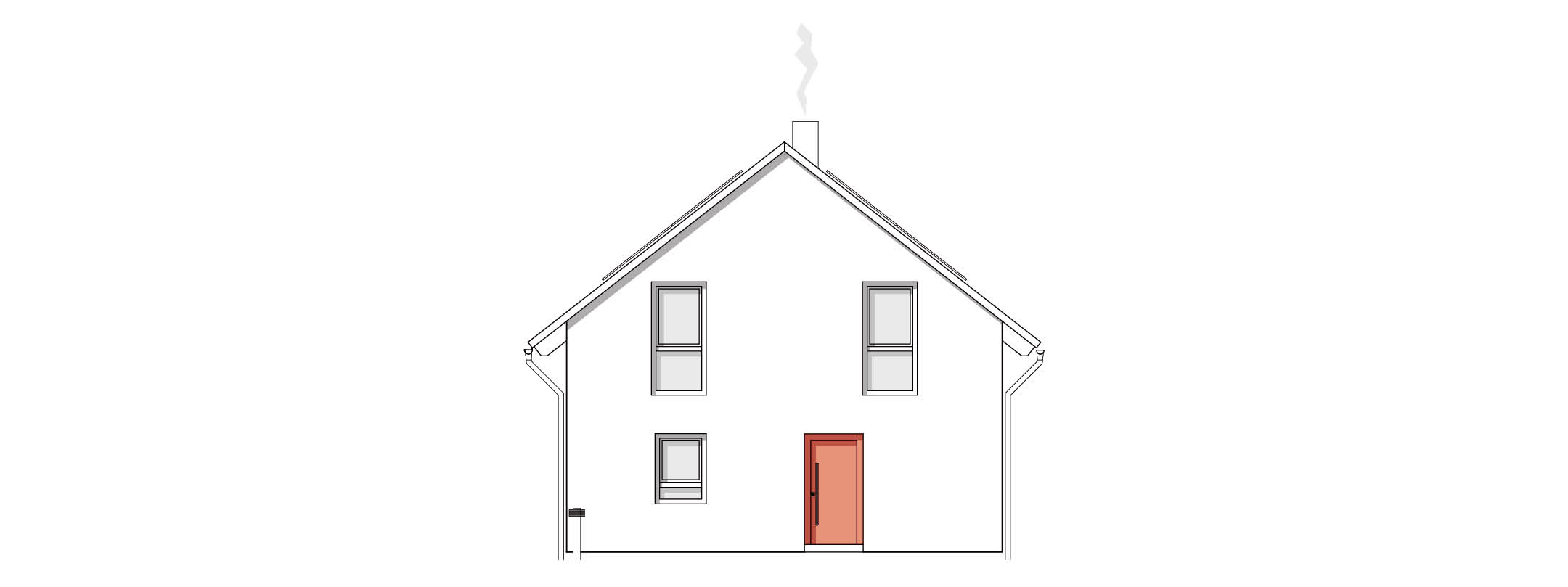 Neubau von zwei Einfamilienwohnhäuser mit Carports und Geräteschuppen - Backnang - Header